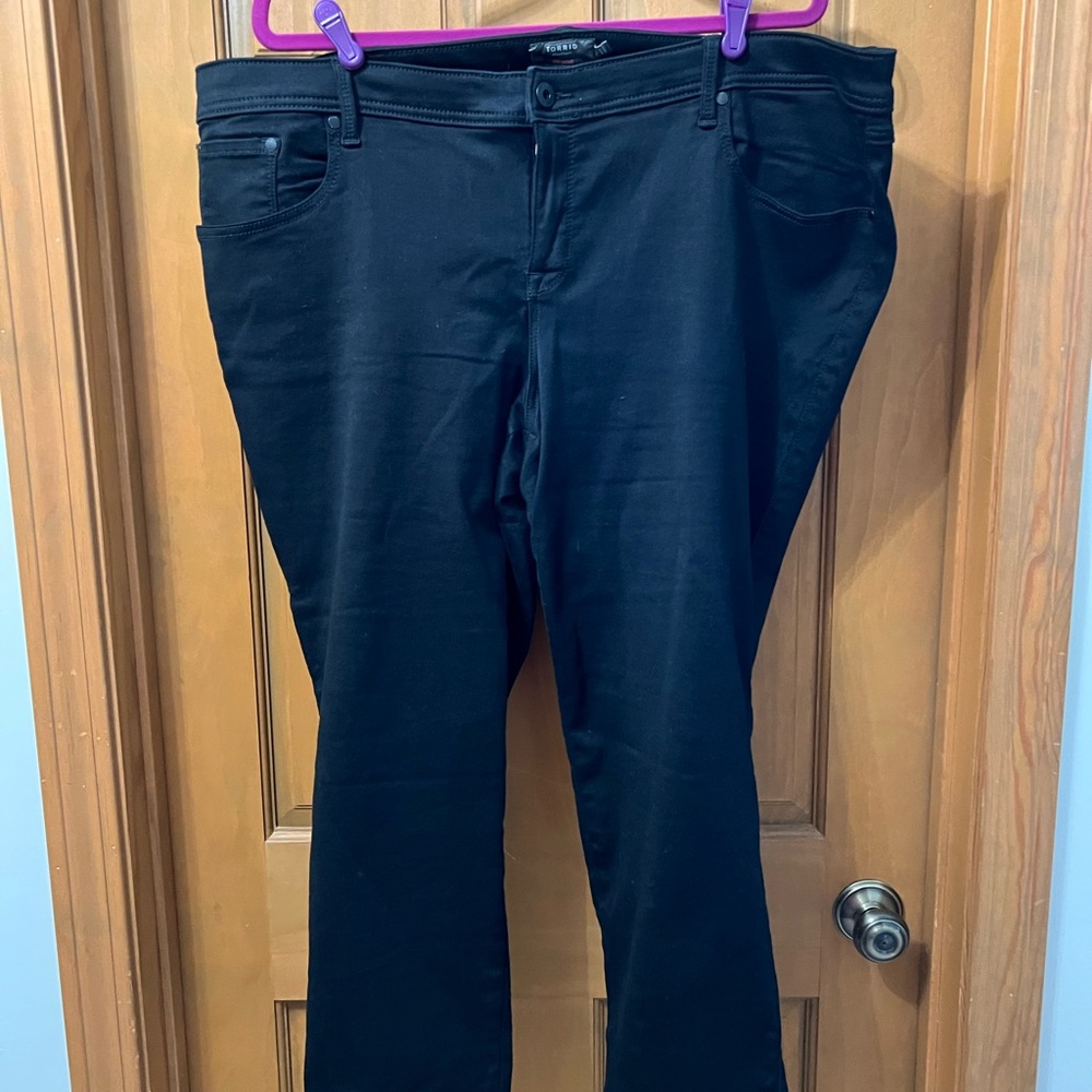 Torrid Black Luxe Skinny Jeans